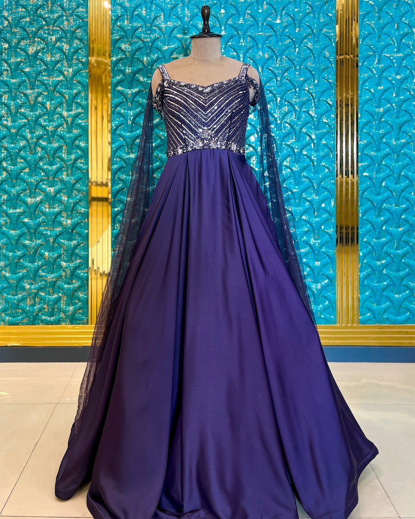 Gown Purple 5004 S4005