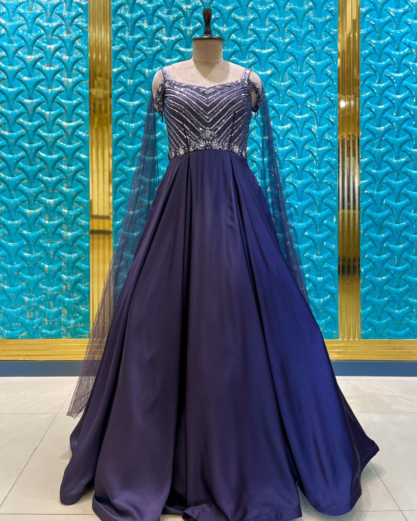 Gown Purple 5004 S4005
