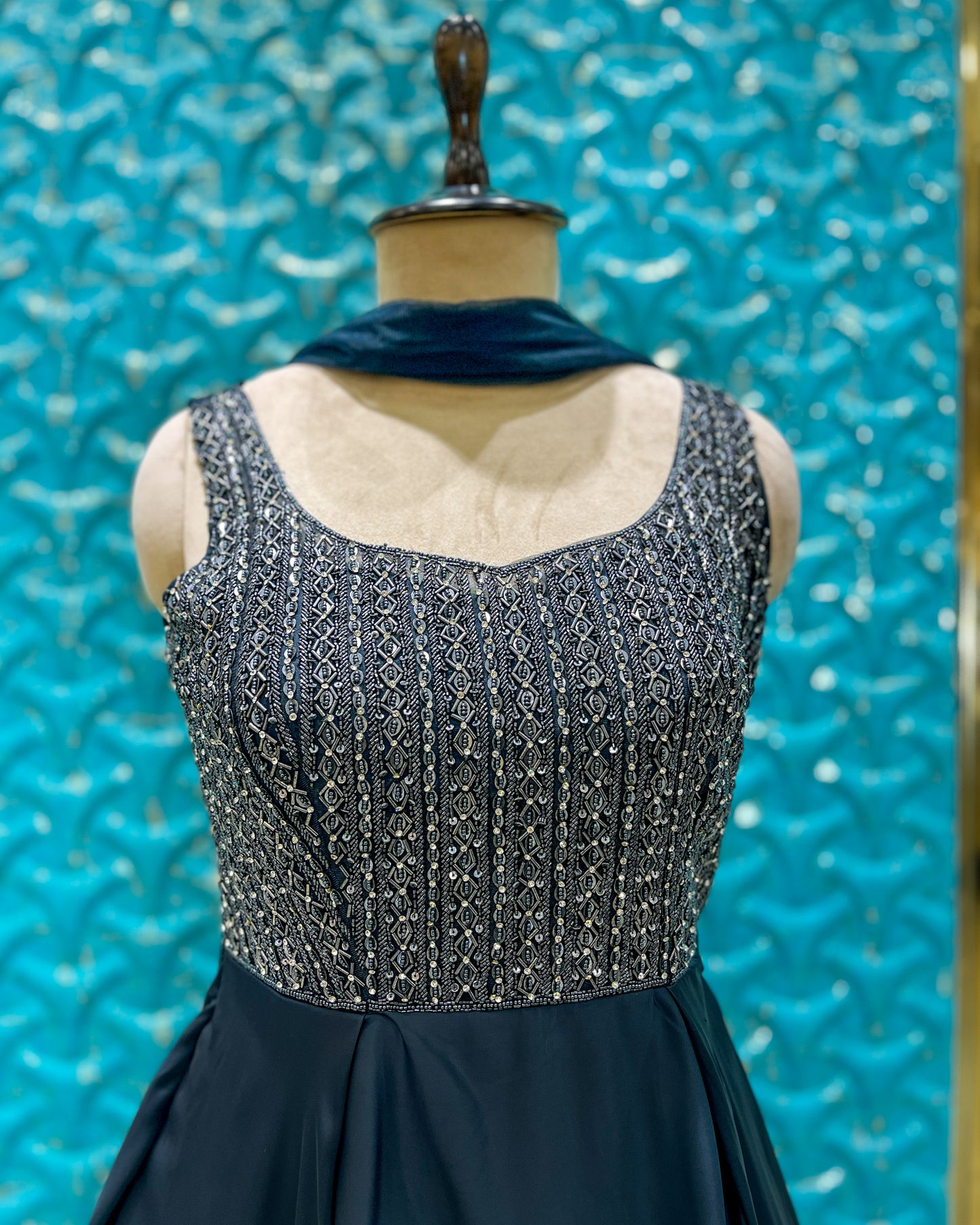 Gown Navy 6411 S4005