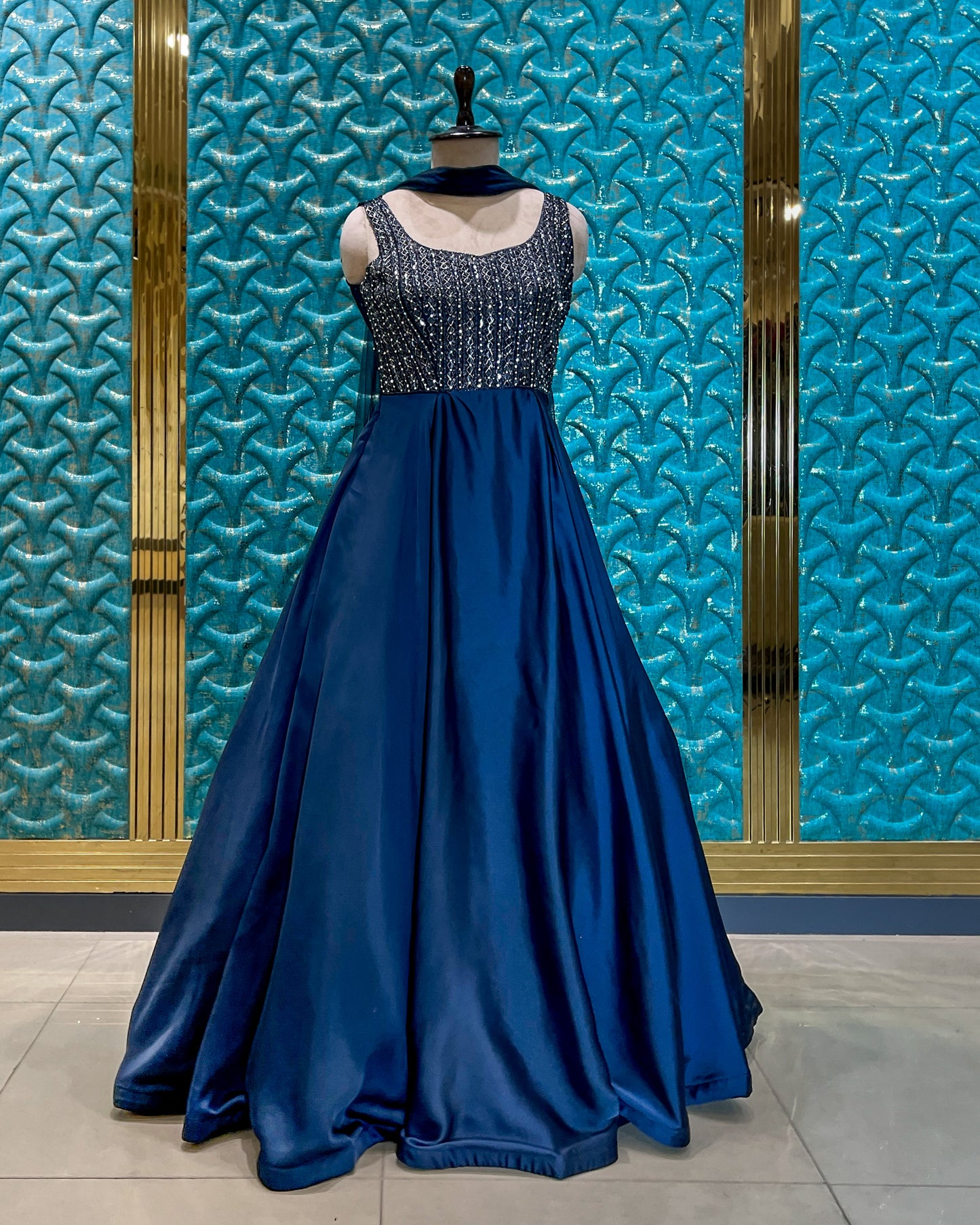 Gown Navy 6411 S4005