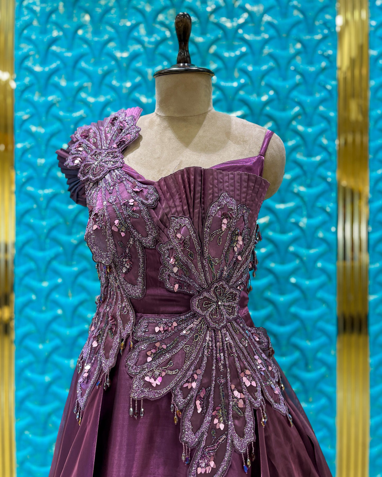 Gown Purple BR-1071 S4005