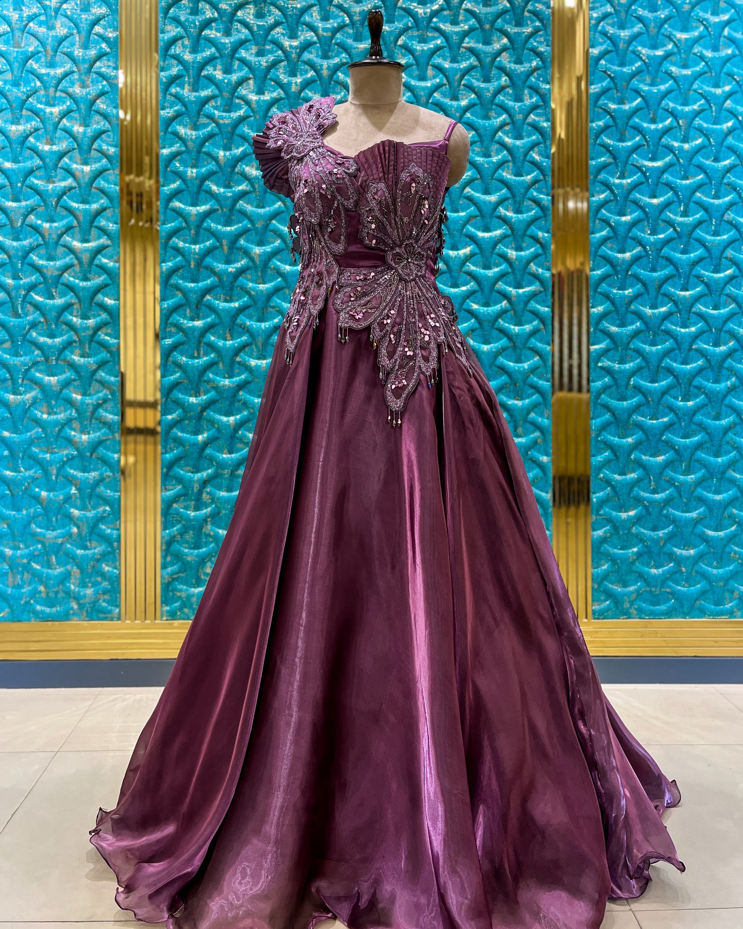 Gown Purple BR-1071 S4005