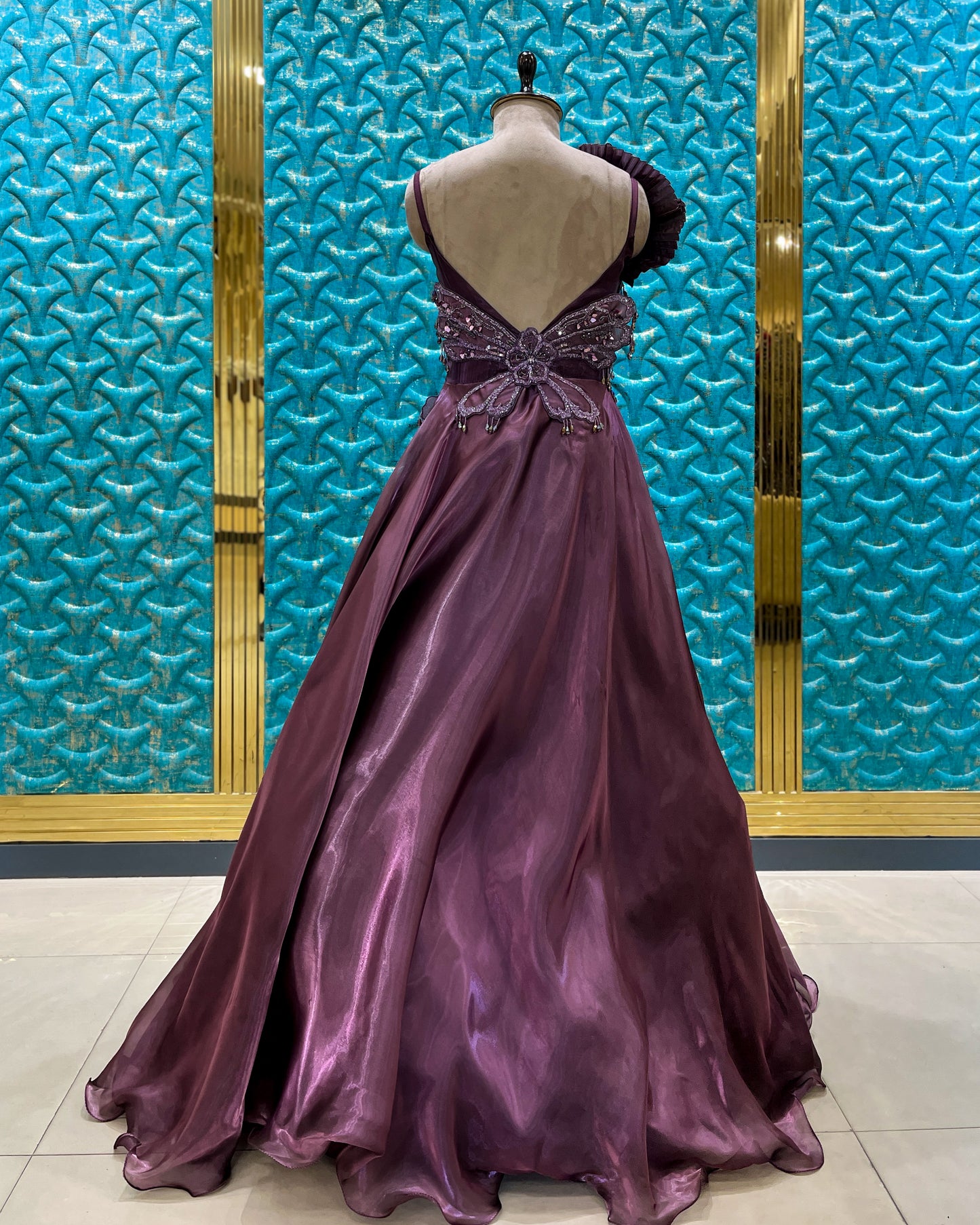 Gown Purple BR-1071 S4005