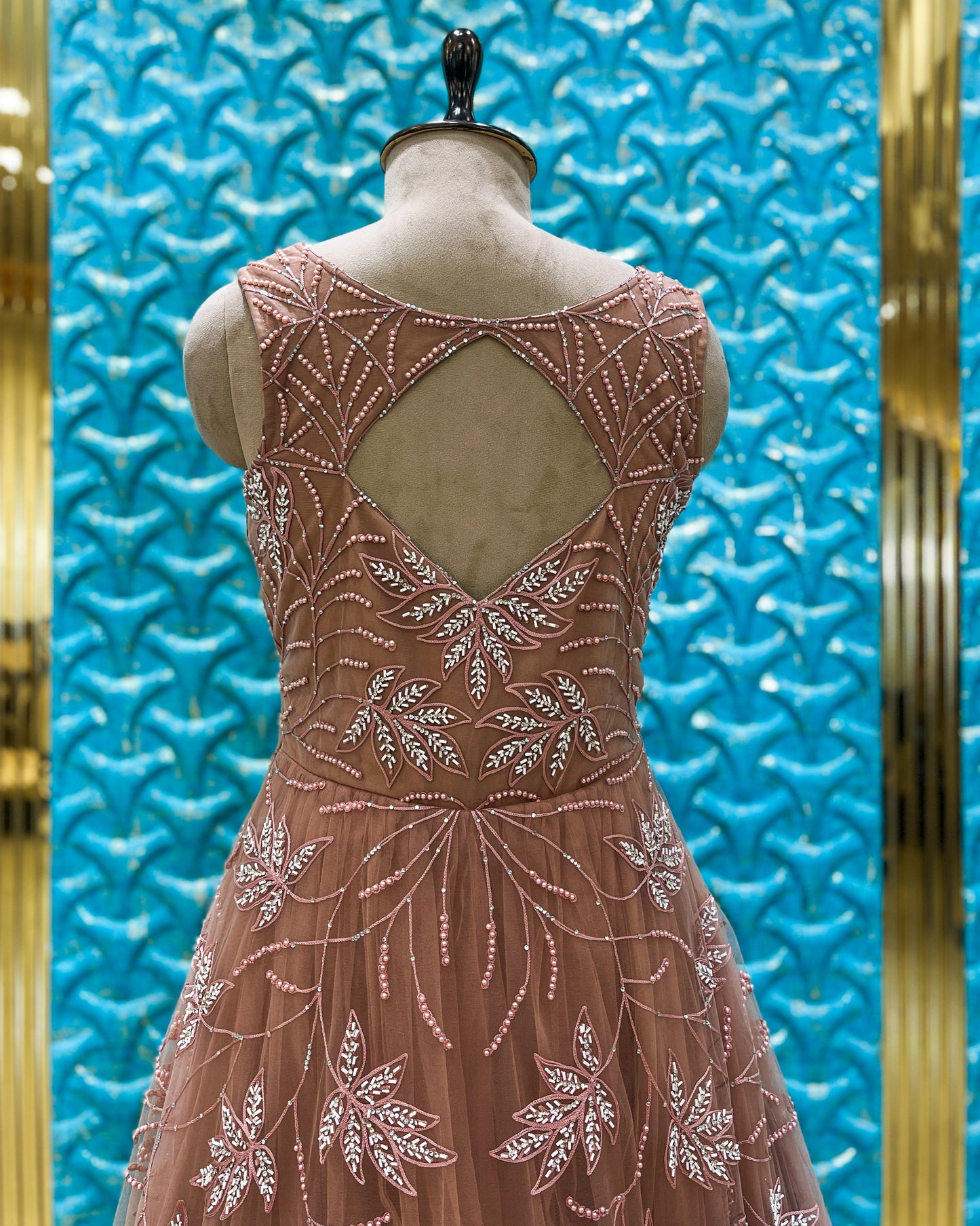 Gown Light Brown 6372 S4005