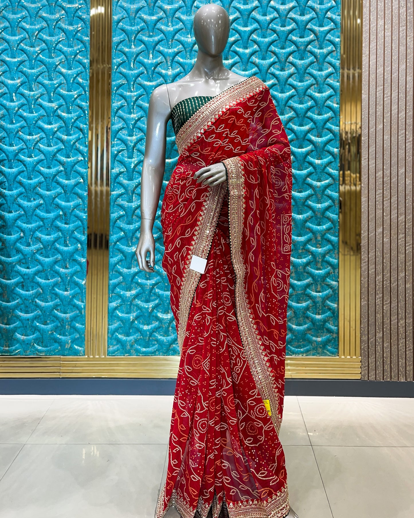 Saree Red BABLI A1047