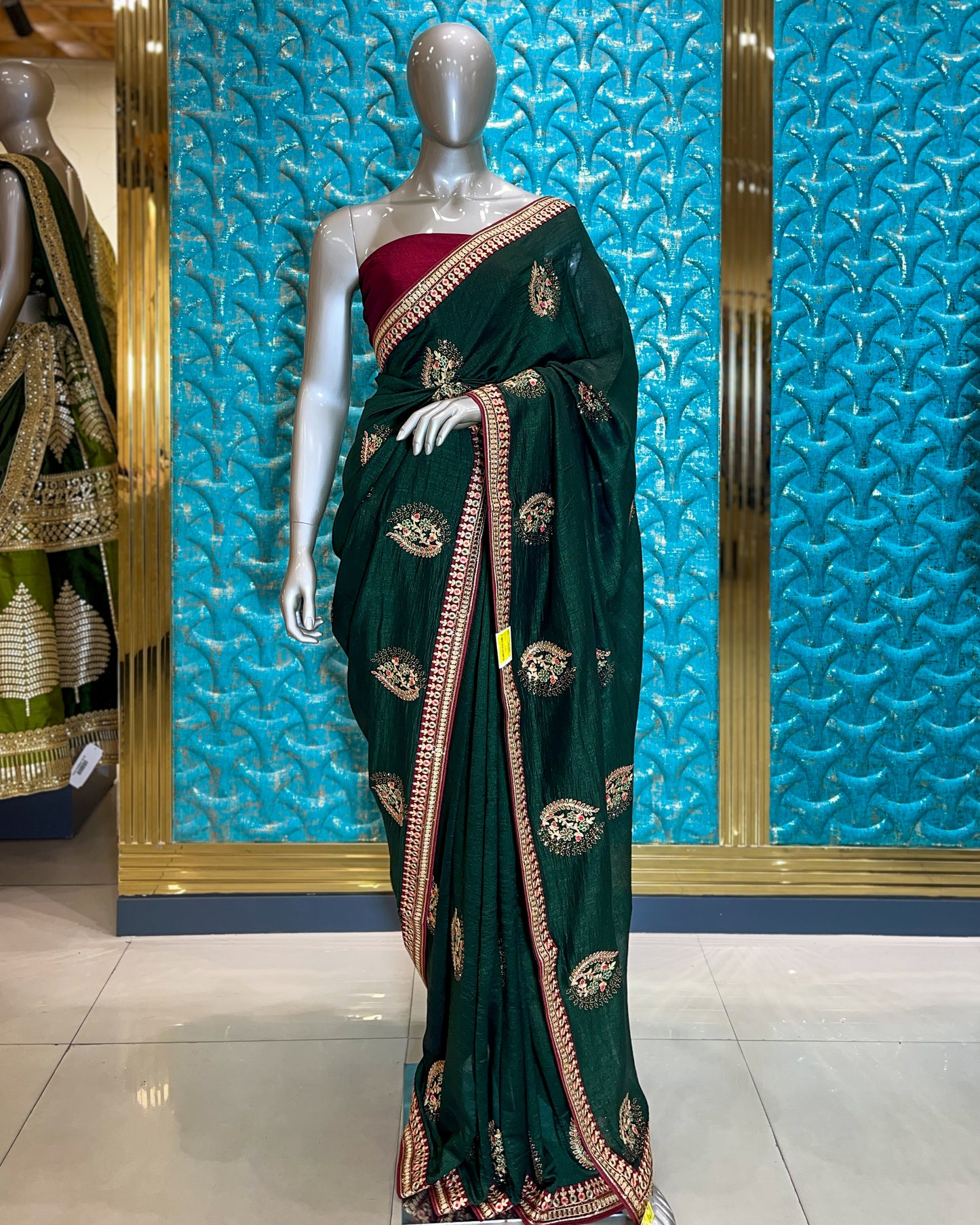 Saree D. Green VT-1824 A1024